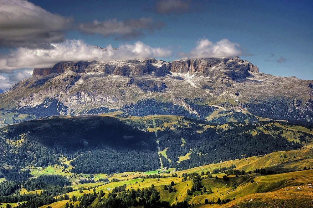 sella westwände dolomiten