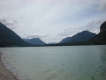 Sylvensteinsee südlich von Lengries