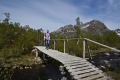 Wanderung um den Vatterfjordspollen (Austvågøya, Lofoten)