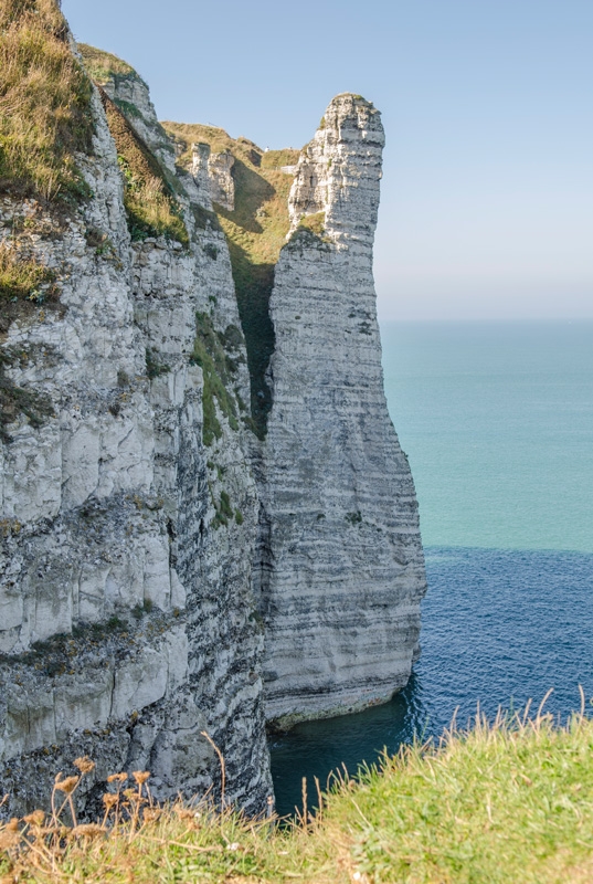 In Étretat