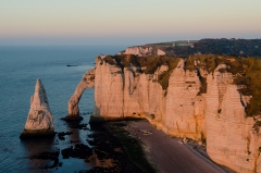 Abendstimmung in Étretat